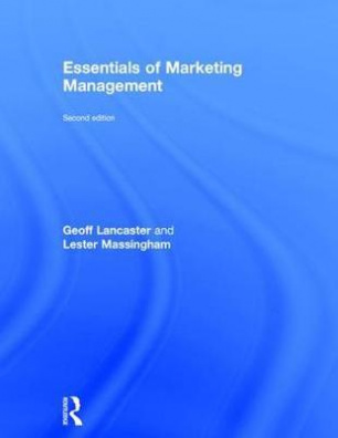 Essentials of Marketing Management