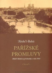 Pařížské promluvy ‘Abdu'l-Baháovy přednášky z roku 1911